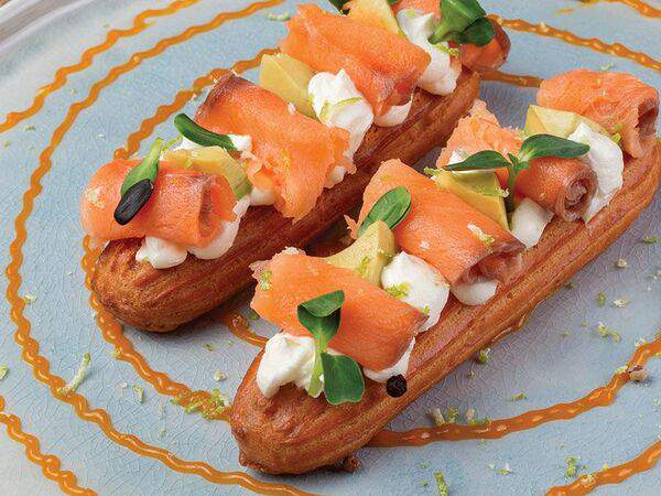 Chiko2.ru - Эклеры с лососем