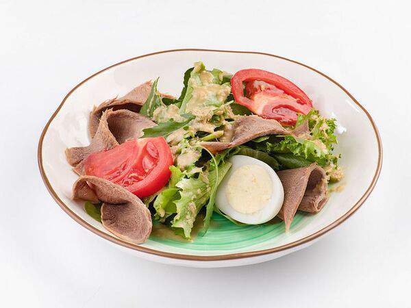 Южане - Салат с языком и имбирём