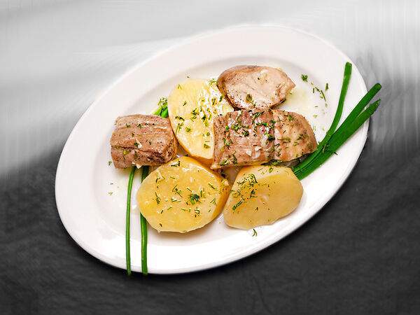 Акватория - Малосол с картофелем отварным