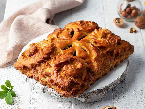 Машенькины пироги - Столичный сдобник с картофелем и фаршем