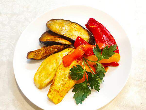 Брусника - Овощи запеченные