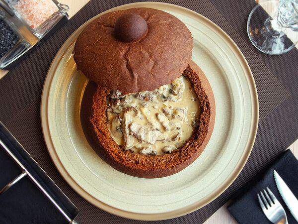 Мясо & Рыба - Бефстроганов