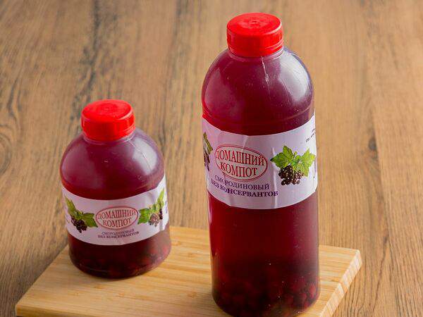 Донер 1 - Компот Домашний Черная Смородина