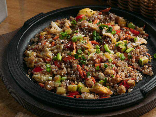 Бульвар - Рис с овощами