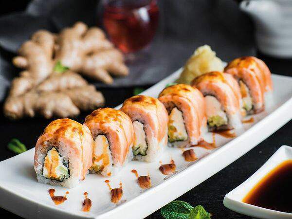 Маймун - Запеченная Филадельфия с угрем