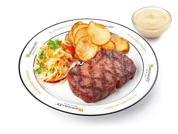 Шашлыкоff гриль & бар - Стейк из мраморной говядины