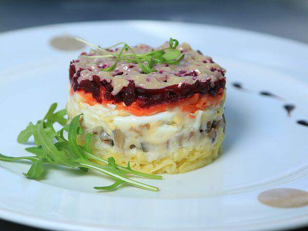 Ресторан Яр - Сельдь под шубой