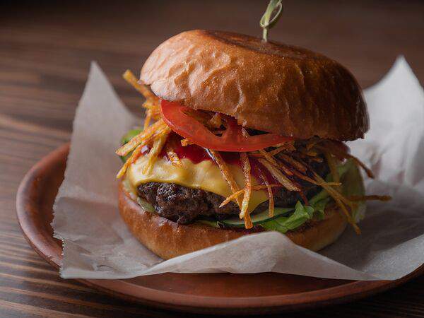 Сегодня можно - Бургер Малиновый пай