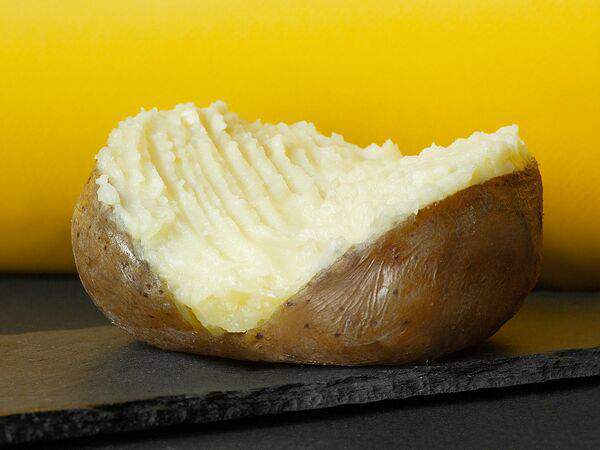 Царь Картошка - Печеная картошка с маслом, сыром, чесноком