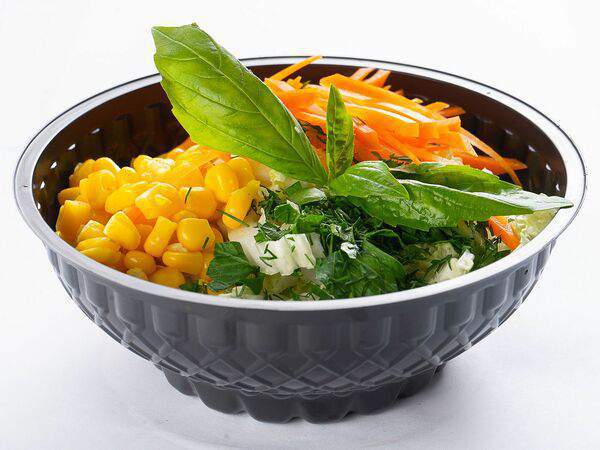 Мастер ланч - Салат из пекинской капусты с кукурузой