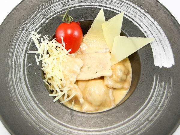 Грильмания - Равиоли с лососем