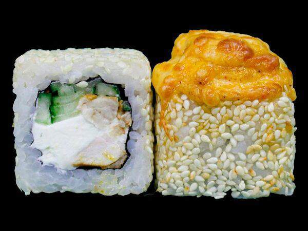 Ночной дожор 34 - Запеченный ролл Цезарь