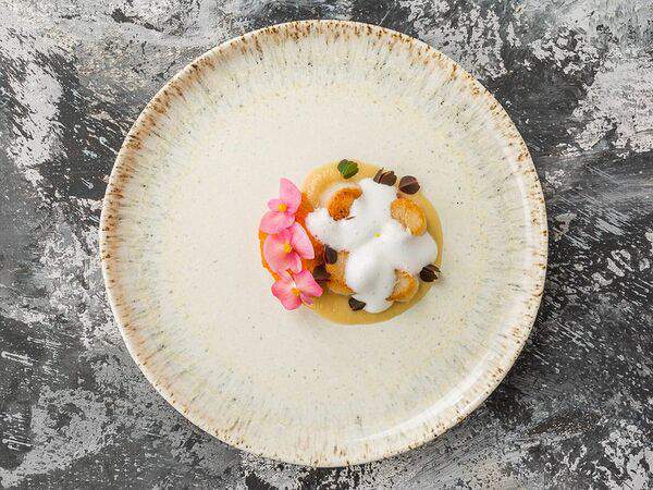 Art-Caviar - Гребешки с кремом из репы