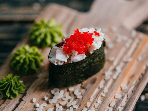 Сё и сразу - Суши Нори Кани Тобико