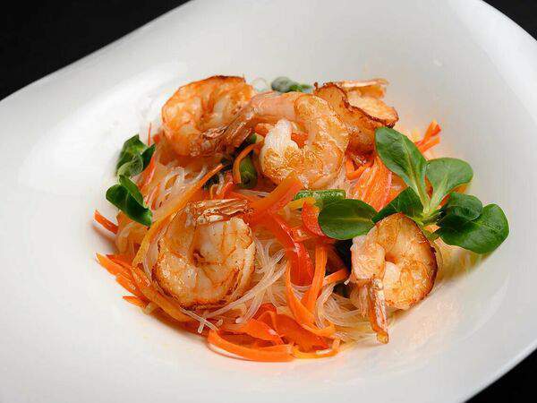 Урал Тау на Гоголя - Фунчоза с креветками