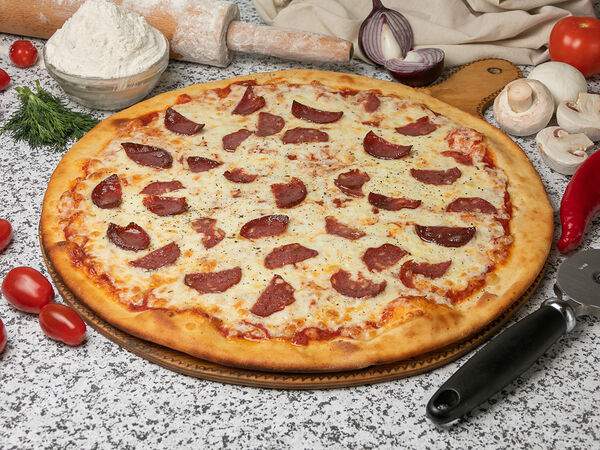 Осетинские пироги от Альды - Пицца Салями