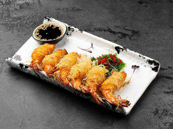 Domo izakaya bar - Креветка в капсуле