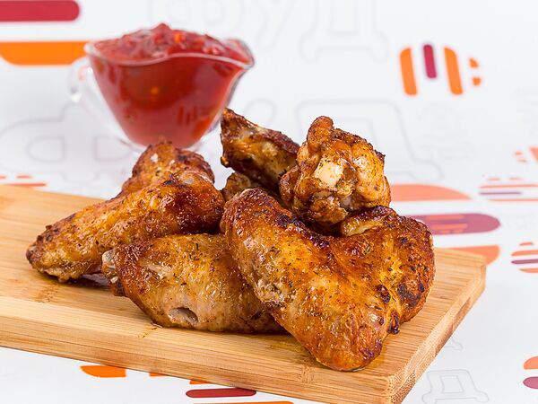 Ёфуд - Крылья на мангале шашлык на углях