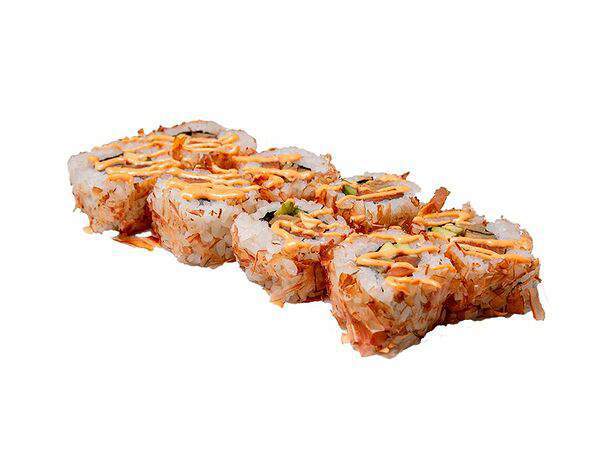 Зелёный ролл - Бонито с семгой