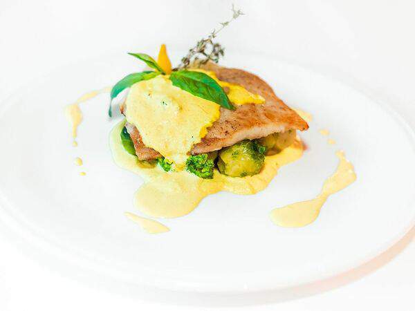 Траттория пицца - Филе морского окуня