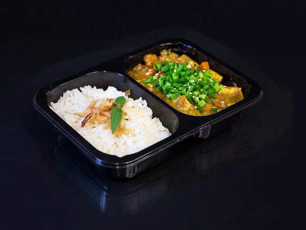 Fish & rice - Карри с цыпленком