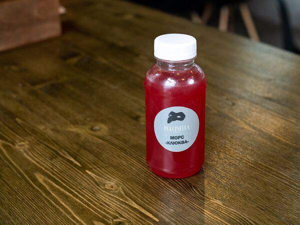 Pulcinella Pizzeria - Морс клюквенный собственного производства