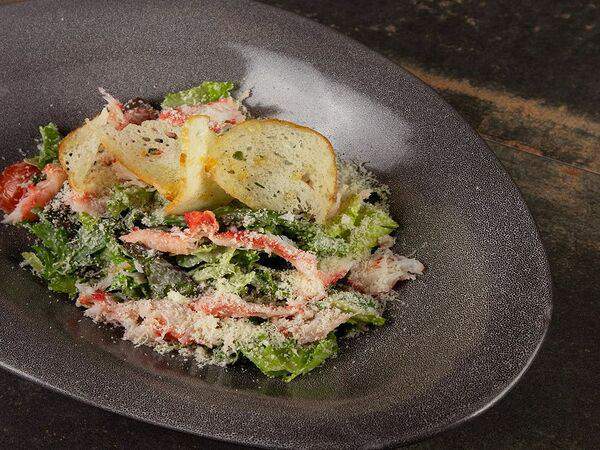 Kolbasabar - Салат цезарь с крабом