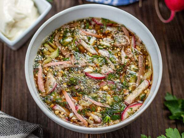 Хинкали & Хачапури - Окрошка мясная