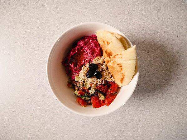 San & Di - Вегги обед с хумусом