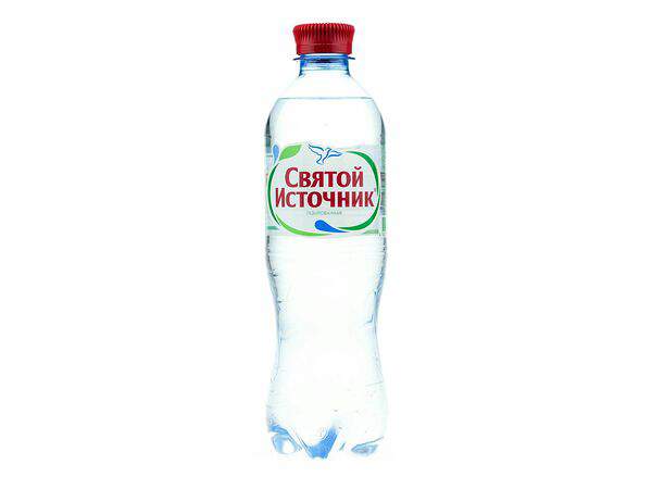Булочка - Вода Святой Источник газированная