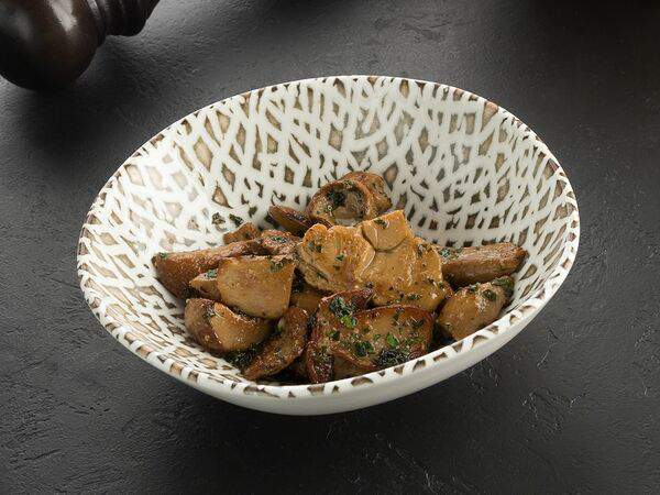 La Scala Trattoria Ignazio - Боровики с чесноком и петрушкой