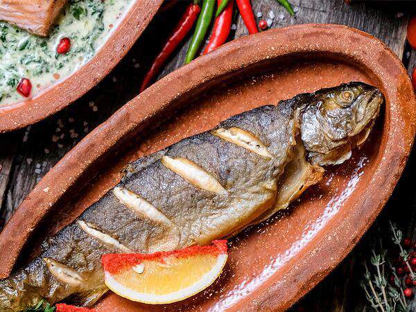 Хачапури тётушки Марико - Форель речная