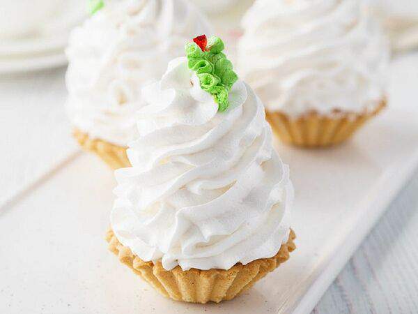 Пряно-румяно - Корзинка с белковым кремом