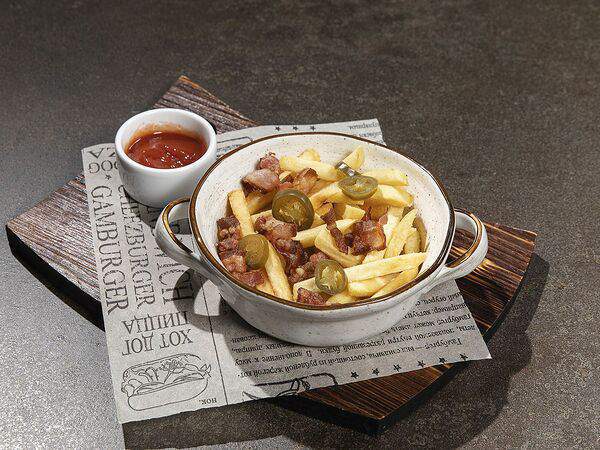 Hookah Place NN - Картофель фри с беконом и халапеньо