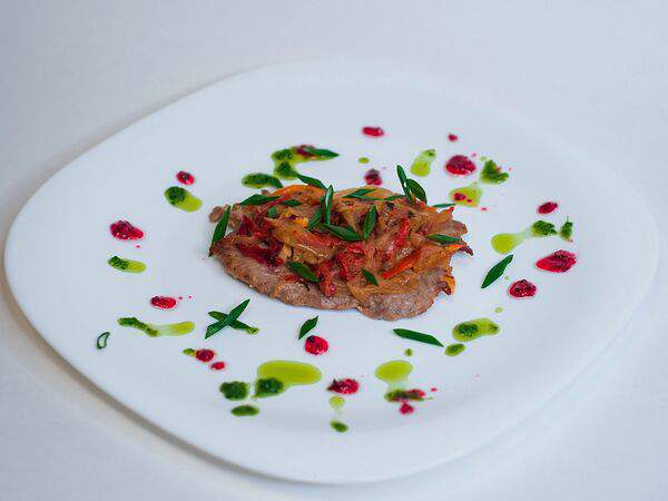 Good обед - Свинина с карамелизированными овощами