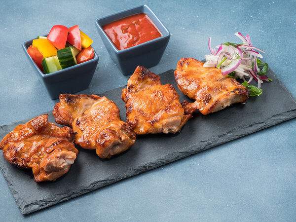 Залив - Шашлык из филе бедра цыпленка