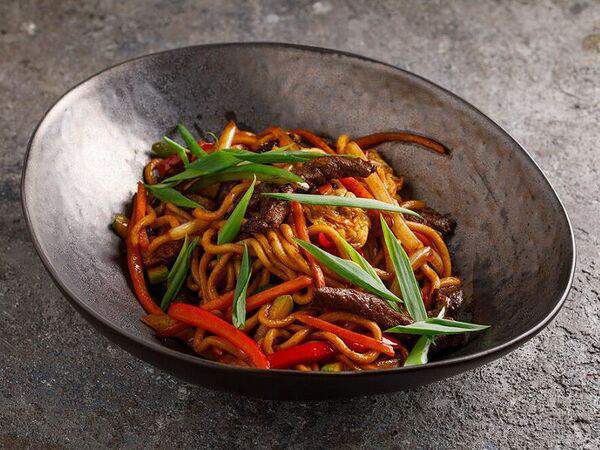 Маймун - Лапша Чао Мин с говядиной