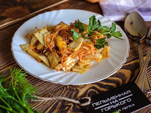 Пельменная на Горького - Капуста по-корейски