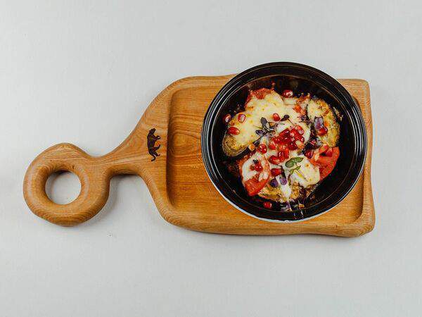 Огонёк - Запеченные баклажаны с говядиной