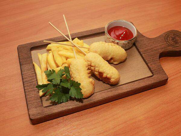 Мамалыга Бар - Колбаски из сказки с картофелем фри