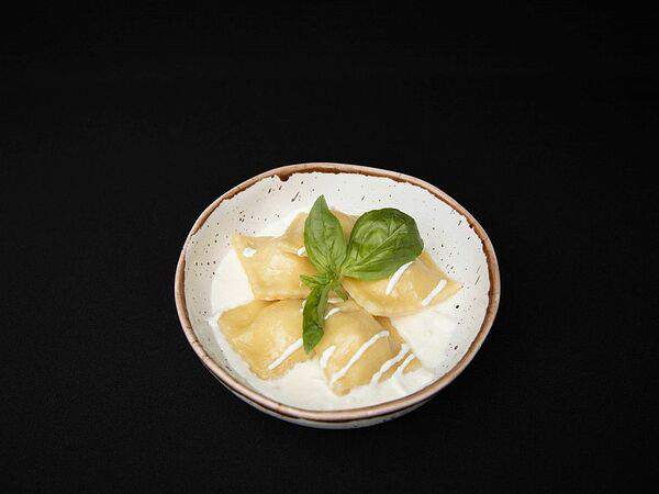 Mr. Fox - Равиоли с лососем и креветкой