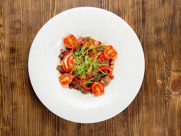 Пхали & хинкали маяк - Тёплый салат с телятиной