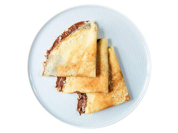 Мандарин - Блинчики с нутеллой