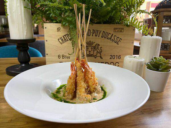 Dream Cafe - Креветки бон-бон