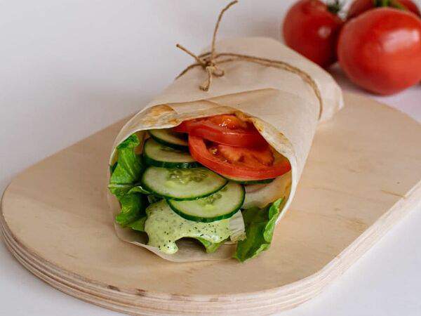 Green Life - Ролл с сейтаном веган Vegan