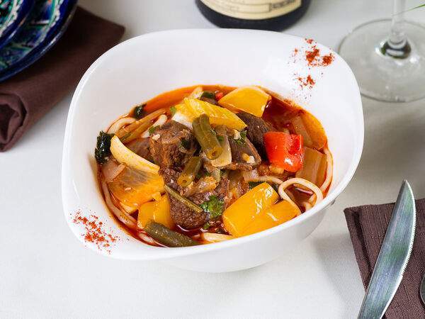 Ресторан Пашмир - Суп Лагман