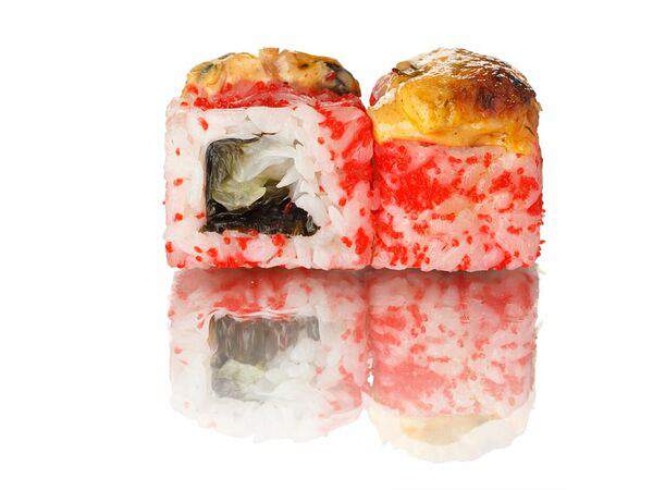 Мистер Ягер - Ролл запеченный с лососем