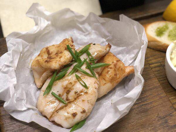 Ресторан 2Avenue - Кальмары, жаренные на гриле