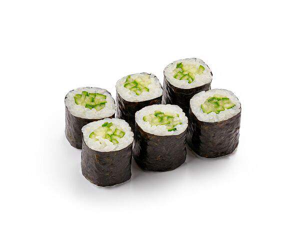 Русалочка любит суши - Маки огурец