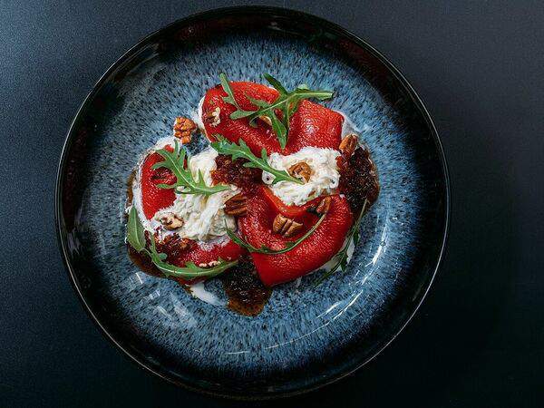 Прага - Страчателла с запеченным перцем